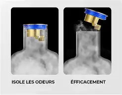 bouchons anti-odeur pour toilettes